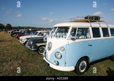 Écran partagé VW camper van Banque D'Images