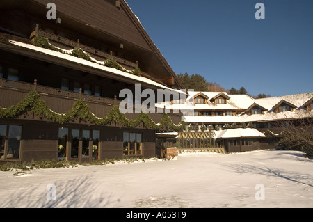 Le Trapp Family Lodge de Stowe, Vermont. Banque D'Images