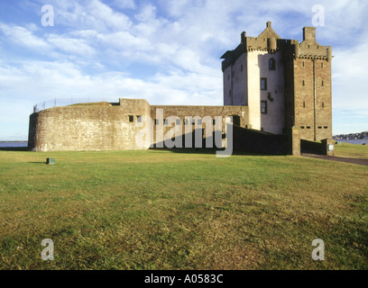 dh Broughty Ferry Castle BROUGHTY FERRY FERRY ANGUS Scottish Castle entrée Tower Whaling Museum scotland dundee fort Banque D'Images