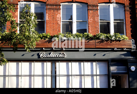 Carluccio's shop et restaurant à Londres Banque D'Images