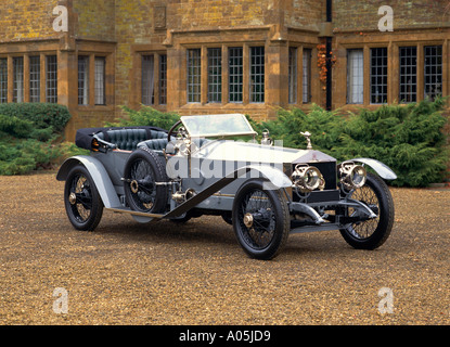 1911 Rolls-Royce Silver Ghost HP 4050 Edimbourg Londres Le paresseux type moteur 6 cylindres de 7,4 litres produisant 48ch Banque D'Images