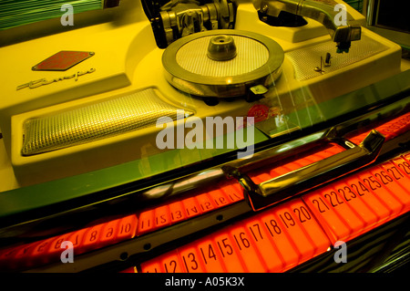 Un modèle 1468 Jukebox Rock-Ola Tempo circa 1959 Banque D'Images