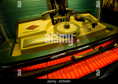 Un modèle 1468 Jukebox Rock-Ola Tempo circa 1959 Banque D'Images