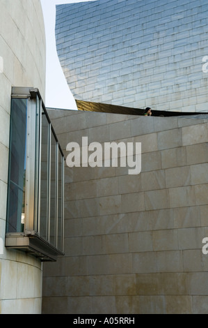 Le Guggenheim Museum, Bilbao, Espagne, conçu par Frank O. Gehry Banque D'Images