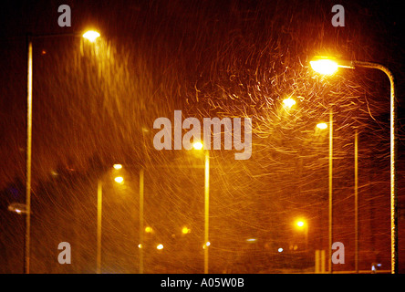 Une tempête à Redditch UK Worcestershire Banque D'Images