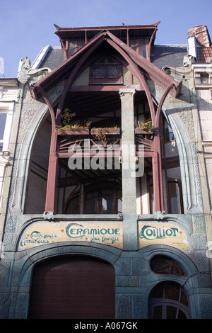 Maison Coilliot Lille France Banque D'Images