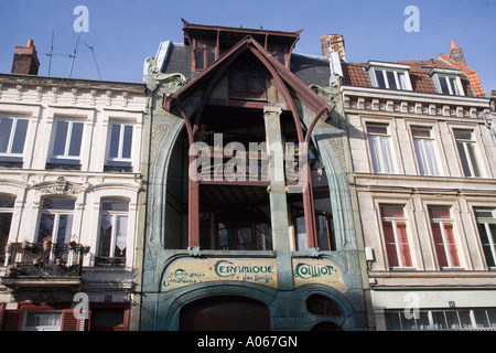 Maison Coilliot Lille France Banque D'Images