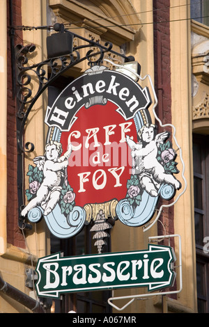 Le café de Foy Place Rihour Lille France Banque D'Images