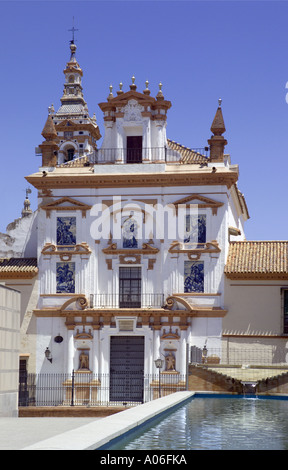 La ville de Séville, l'église de l'hôpital de la Caridad Banque D'Images