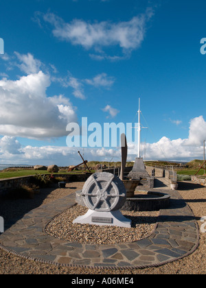 Jardin du souvenir à ceux qui ont été perdus en mer Kilmore Quay Co Wexford Eire Banque D'Images