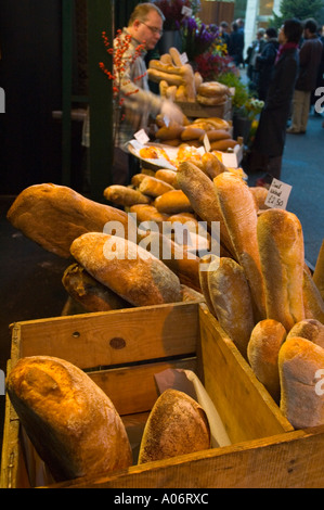 Quartier Marché Bio à Londres Angleterre Royaume-uni Banque D'Images