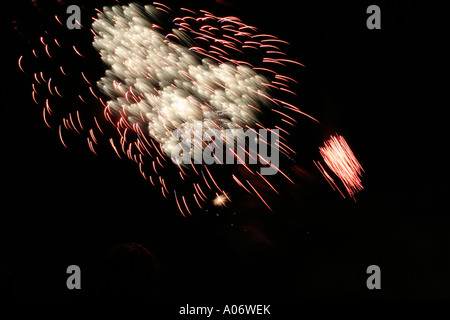 Northumberland Hexham Fireworks 4 nov 2006 Banque D'Images