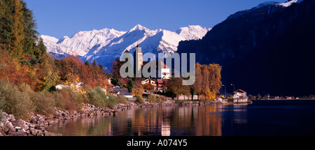 Brienz, le lac de Brienz, Suisse Banque D'Images