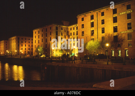 Albert Dock Liverpool Angleterre Angleterre Europe Banque D'Images