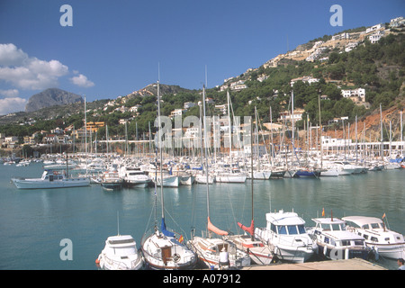 Javea Xabia Yacht et voile Marina Costa Blanca Espagne Europe Banque D'Images