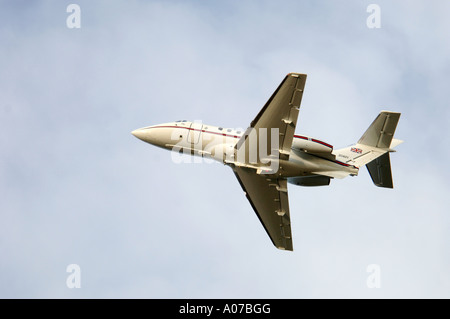 BAe 125 CC3 RAF Dominie jet d'affaires de mi-taille. 4153-393 XAV Banque D'Images