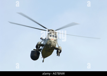 WS61 Sea King AEW7 anti-sous-marine à Culdrose avion. 4132-392 XAV Banque D'Images