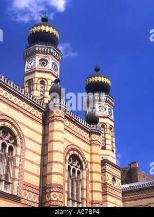 Grande Synagogue Dohany utca Pest Budapest Hongrie Banque D'Images