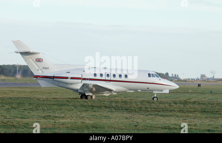 BAe 125 CC3 RAF Dominie jet d'affaires de mi-taille. 4141-392 XAV Banque D'Images