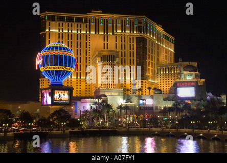 Las Vegas nuit Lumières Banque D'Images