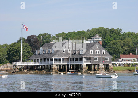 Yacht Club Annisquam Banque D'Images