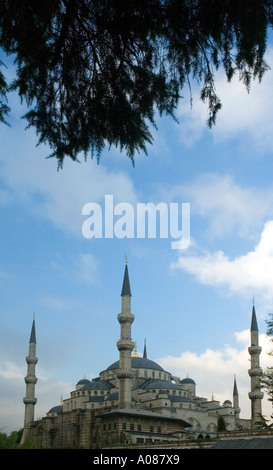 La belle, à l'étourdissement, la Mosquée Bleu, Ciel et nuages, Istanbul, Turquie, l'Europe. DSC 6972 Banque D'Images