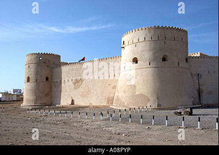 Oman das Fort à Barka, fort de Barka Banque D'Images