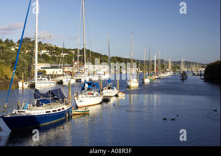 Port de plaisance du bassin de la ville de Whangarei Northland Nouvelle Zelande Banque D'Images