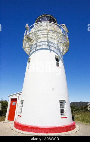 Phare du cap de l'Est de la Nouvelle-Zélande d'Eastland Banque D'Images