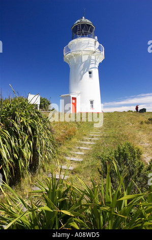 Phare du cap de l'Est de la Nouvelle-Zélande d'Eastland Banque D'Images