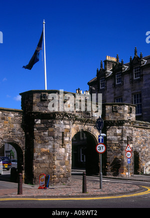 dh West Port ST ANDREWS FIFE murs de ville ouest Civic Porte de South Street avec demi-tours octogonales portes royaume-uni écosse Banque D'Images