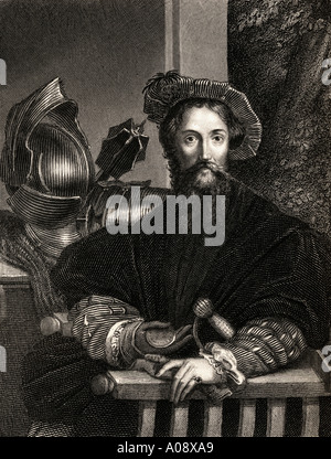 Christophe Colomb, 1451 - 1506. L'explorateur italien, découvreur de l'Amérique. Banque D'Images