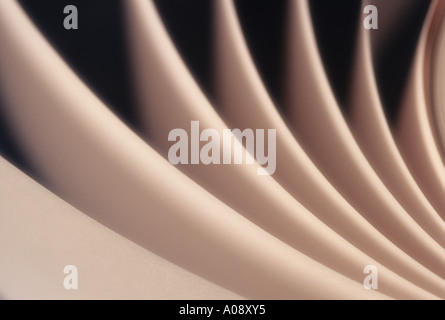 L'ajout de bandes en spirale, la machine abstraite, les schémas répétitifs. Banque D'Images