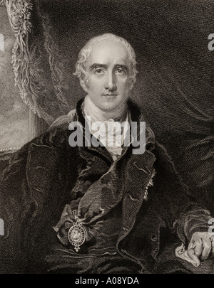 Richard Colley Wellesley, 1er marquis Wellesley, 1760 - 1842. Homme politique et gouverneur général de l'Inde, frère de Wellington. Banque D'Images