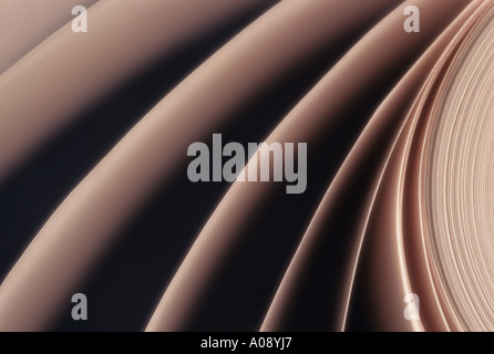 L'ajout de bandes en spirale,la machine abstraite, les schémas répétitifs. Banque D'Images