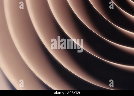 L'ajout de bandes en spirale, la machine abstraite, les schémas répétitifs. Banque D'Images