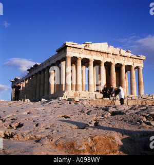 Le Parthénon, Athènes, Grèce Banque D'Images