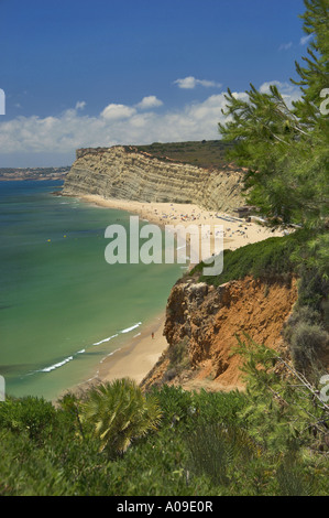 Praia de Mos près de Lagos, Algarve Portugal Banque D'Images