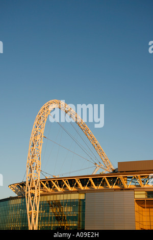Le nouveau stade de Wembley London England UK Banque D'Images