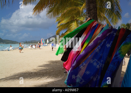 Des Caraïbes Antigua Jolly Beach Banque D'Images