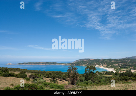 Plage de Cargese, Golfe de Sagone, Corse, France Banque D'Images