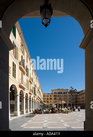 La Plaza Mayor (place principale), Palma, Majorque, Îles Baléares, Espagne Banque D'Images