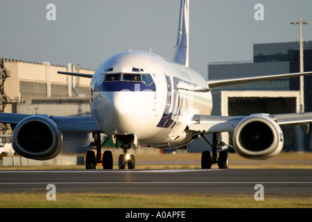 LOT Polish Airlines Polskie Linie Lotnicze Boeing 737 Banque D'Images