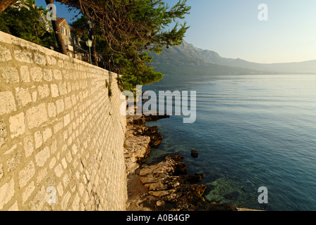 Ville historique de Korcula Lieu de naissance de Marco Polo Korcula island Dalmatie Croatie Banque D'Images