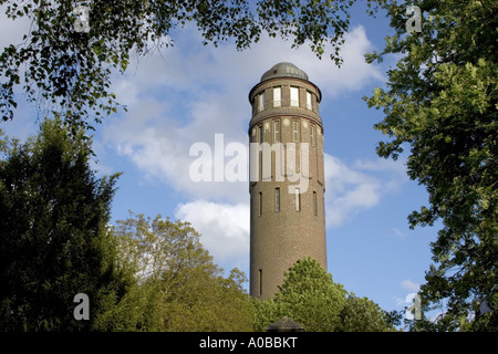 Tour de l'eau Rheindahlen, Allemagne, Rhénanie du Nord-Westphalie, Moenchengladbach Banque D'Images