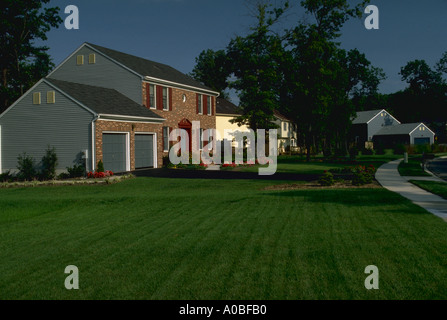 Maison à Shipley Subdivision Choix Comté d'Anne Arundel dans le Maryland BC 8996 Banque D'Images