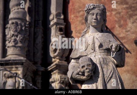 Santa Rosalia statue Caccamo Sicile Italie Banque D'Images