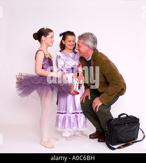 Danseurs de Ballet Casse-noisette Banque D'Images