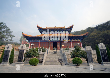 Les plus anciens temples Temple Fawang en Chine près de Temple de Shaolin en montagnes Songshan Banque D'Images