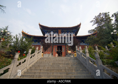 Les plus anciens temples Temple Fawang en Chine près de Temple de Shaolin en montagnes Songshan Banque D'Images